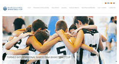 Desktop Screenshot of barcelonabasketballcup.com